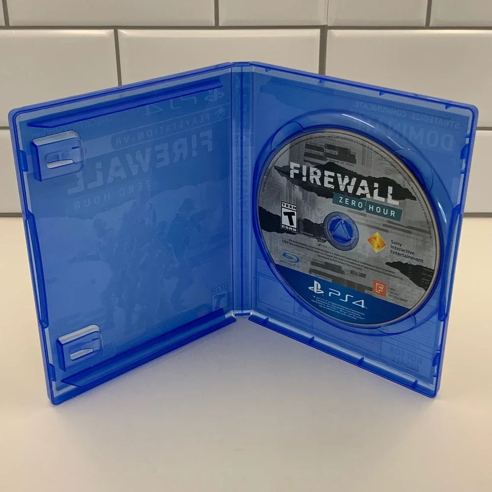 Sony Firewall Zero Hour CUSA-10034 Blu-ray Blue PS4 VR